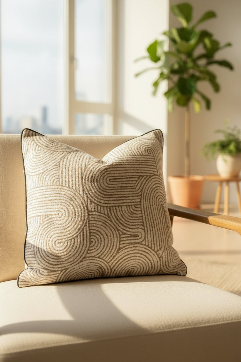 Rua Natural 60x60 Cushion Cover