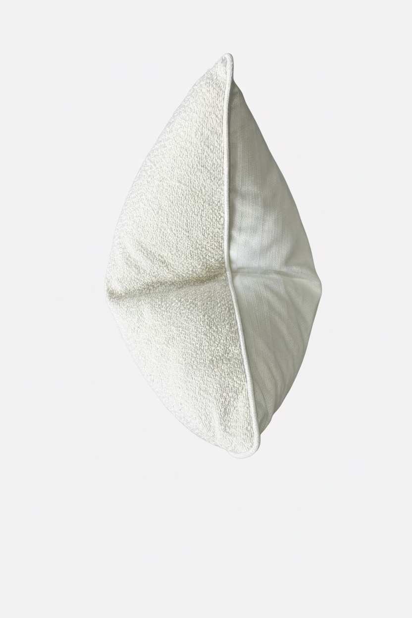 Cream Boucle 60x60 Cushion Cover