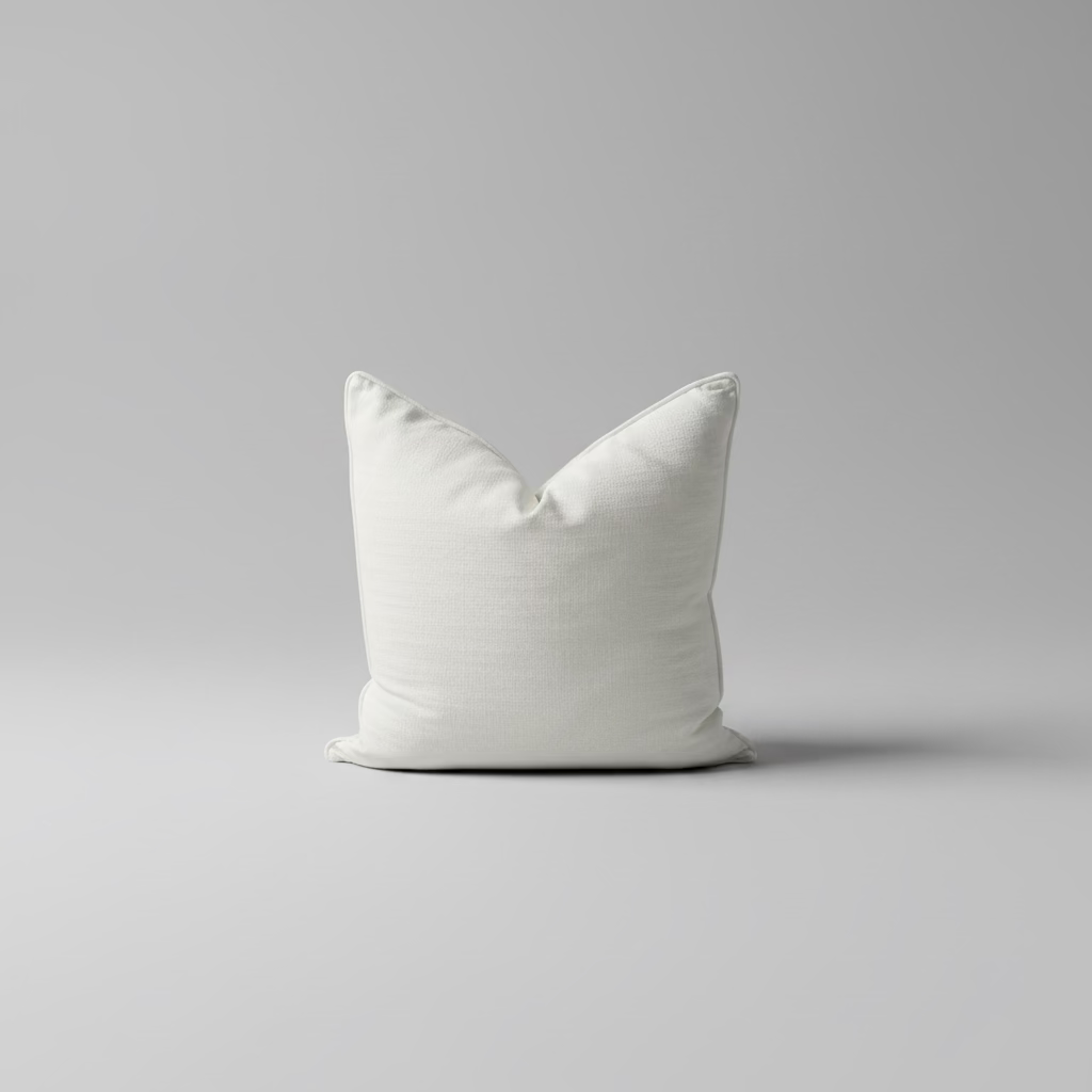 Cream Boucle 60x60 Cushion Cover