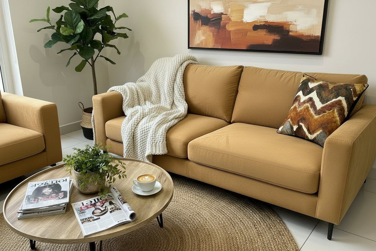 Rustic Waves 60x60 Cushion Cover