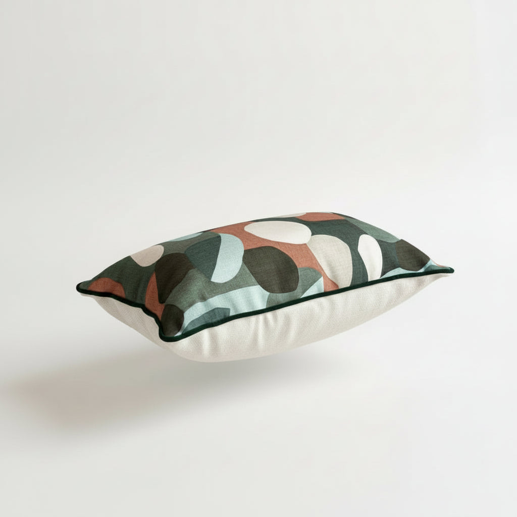 Olive Abstract Botanical 60x60 Cushion Cover
