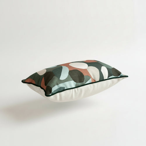 Olive Abstract Botanical 60x60 Cushion Cover