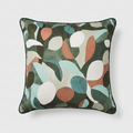 Olive Abstract Botanical 60x60 Cushion Cover